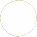 14K Gold-Filled Paperclip Chain Necklace – 18"