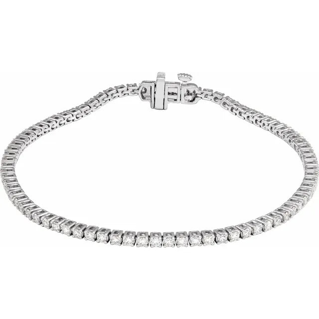 The Eternity Tennis Bracelet