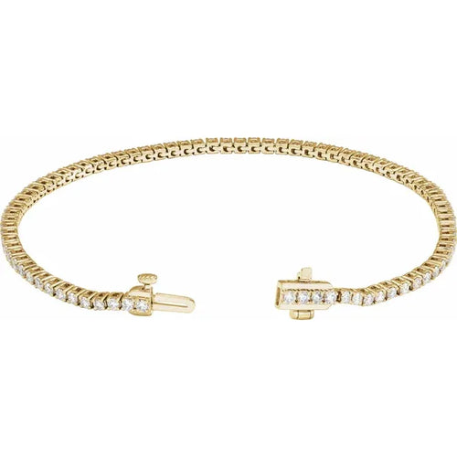 The Eternity Tennis Bracelet