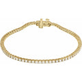 Lab-Grown Diamond Tennis Bracelet – 2 CTW
