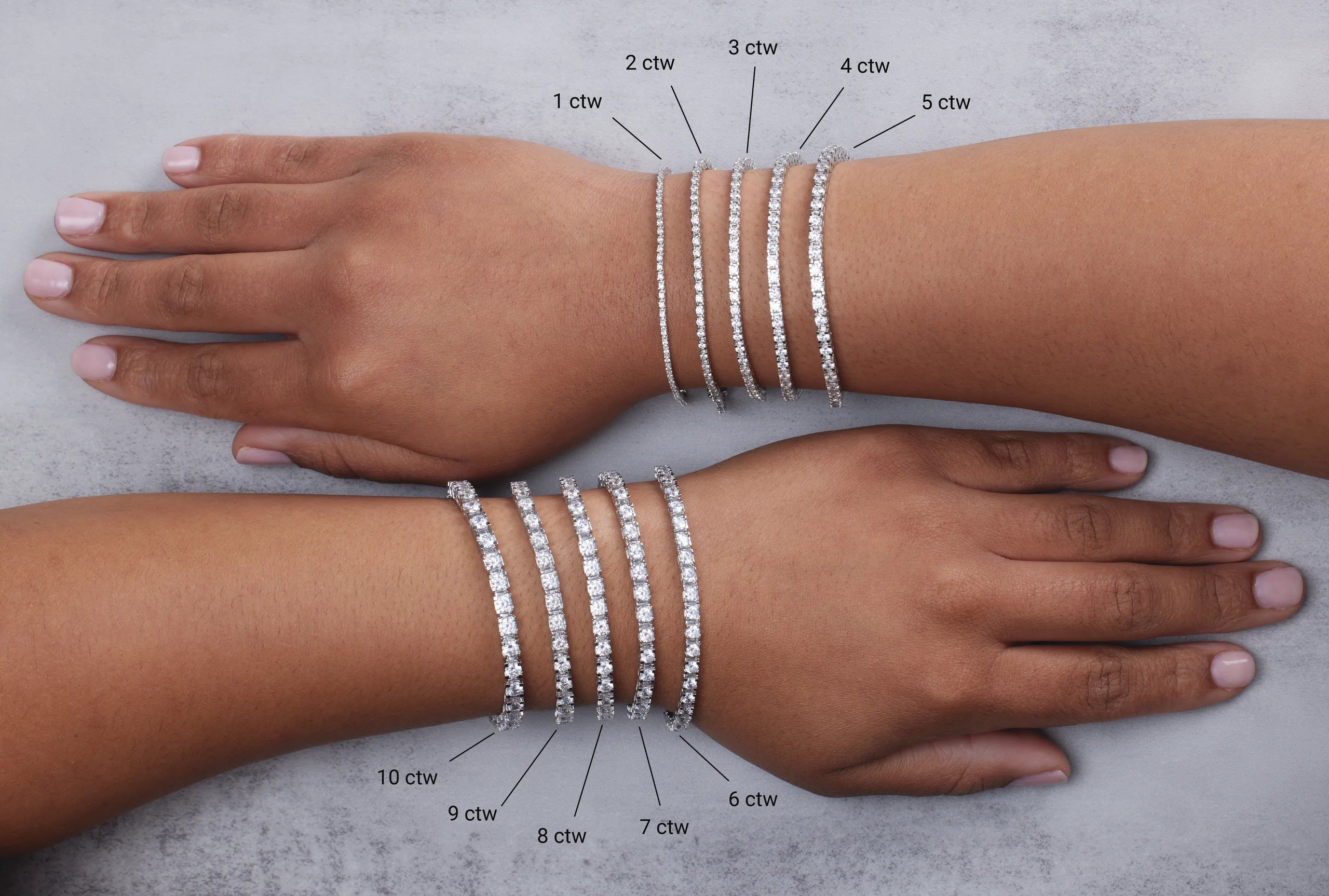The Eternity Tennis Bracelet