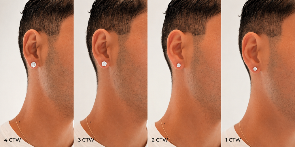 The Martini Studs 4 CTW