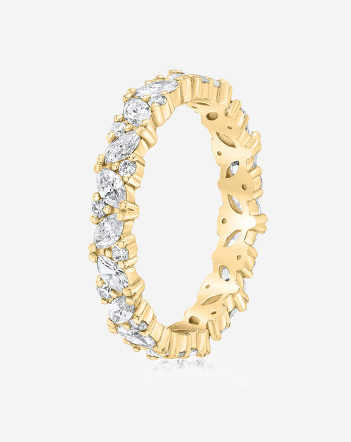 Marqusie Cluster Eternity Band